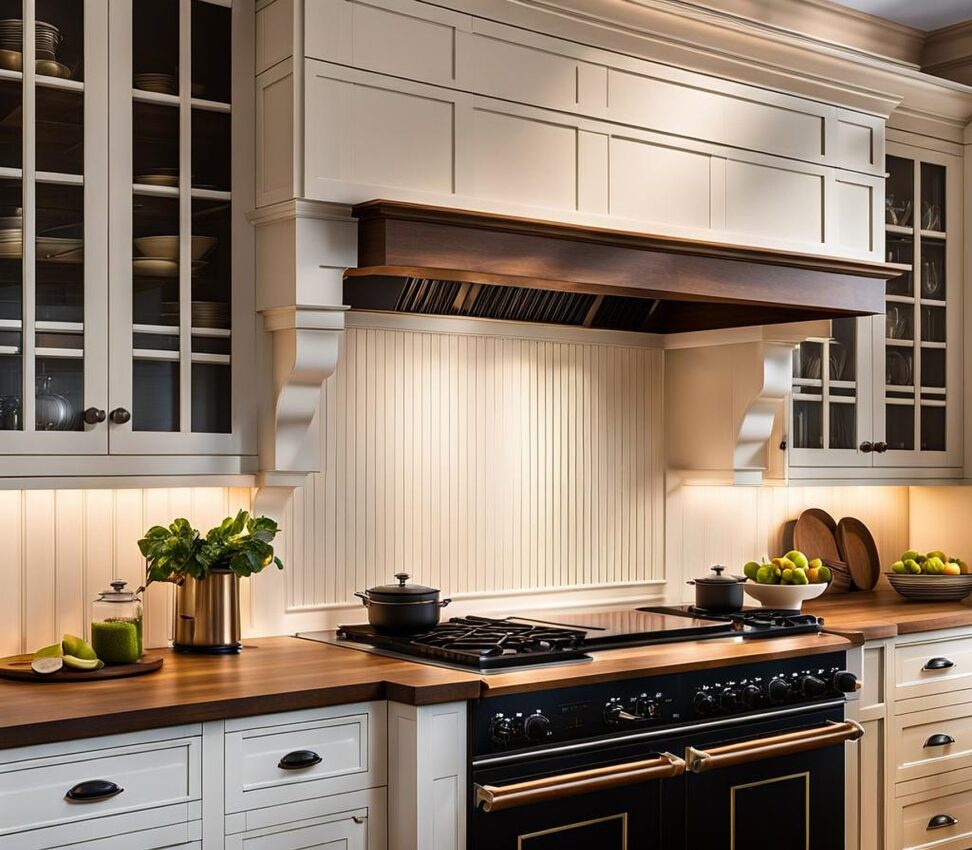 Curate Dreamy Kitchens With Beadboard Backsplash Elegance Designredig Com   Kitchens With Beadboard Backsplash 972x850 