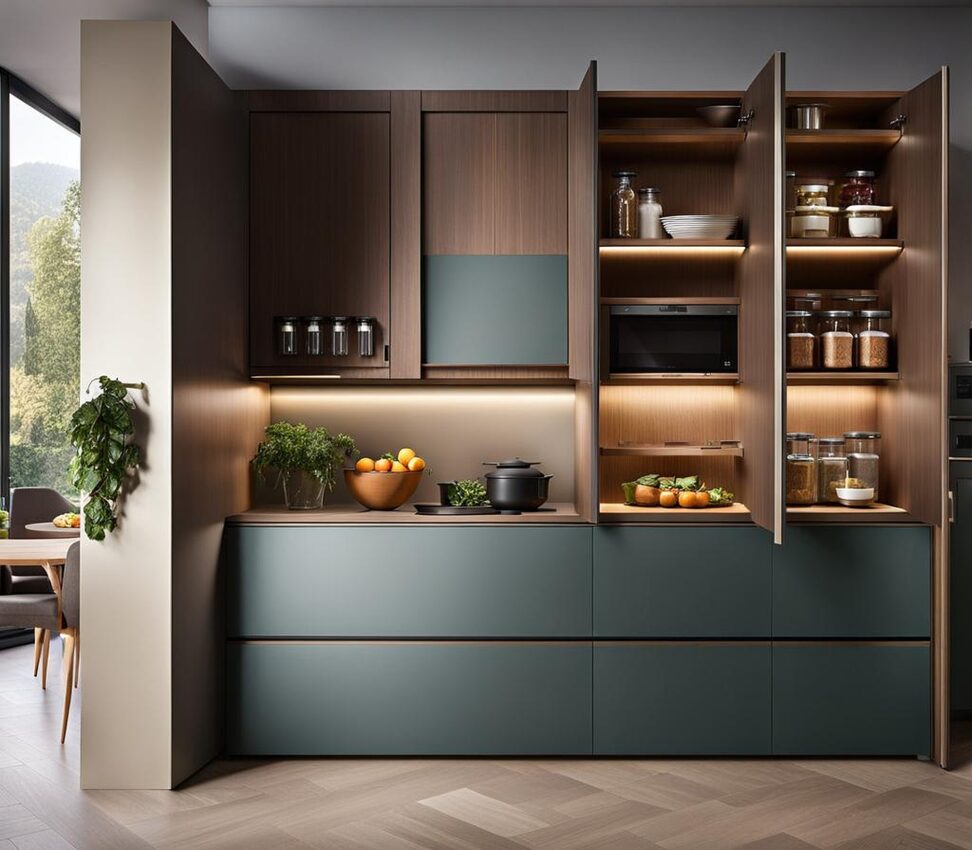 Discovering Stand Alone Pantries For The Modern Kitchen Designredig Com   Stand Alone Kitchen Pantries 972x850 